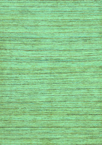 Solid Turquoise Modern Rug, abs65turq