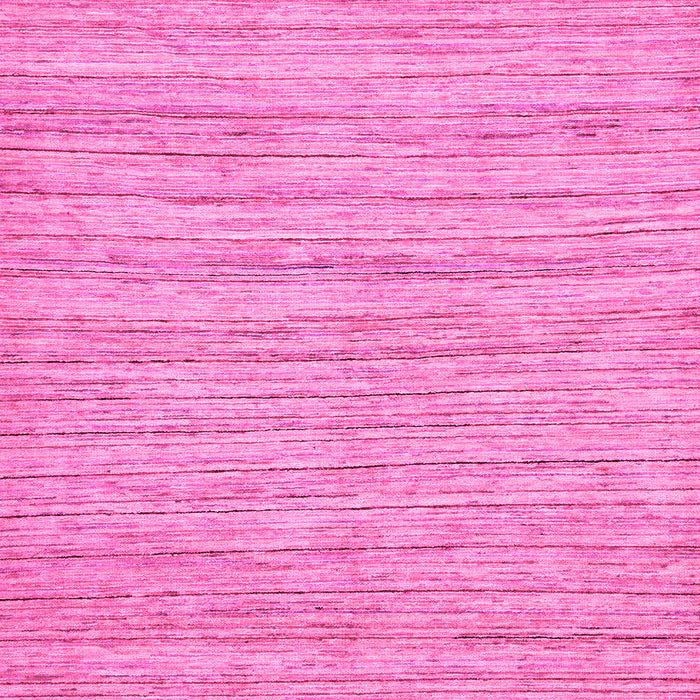 Machine Washable Solid Pink Modern Rug, wshabs65pnk