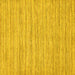 Square Solid Yellow Modern Rug, abs65yw