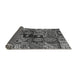 Sideview of Abstract Gray Modern Rug, abs660gry