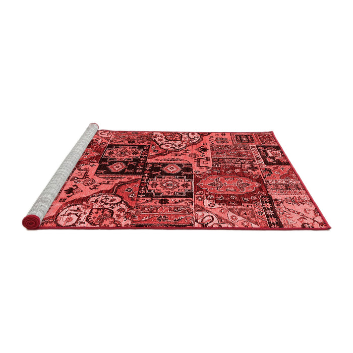 Modern Red Washable Rugs