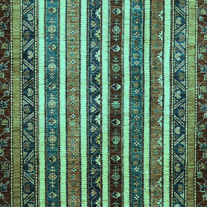 Abstract Turquoise Modern Rug, abs661turq