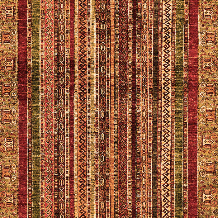Abstract Orange Modern Rug, abs662org