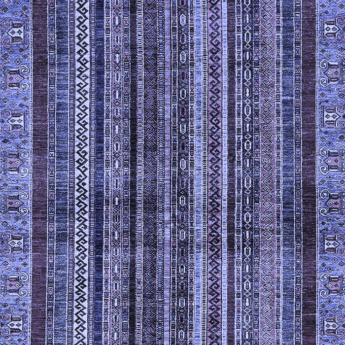 Machine Washable Abstract Blue Modern Rug, wshabs662blu