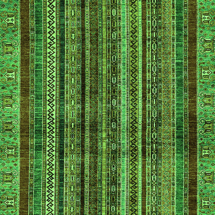 Abstract Green Modern Rug, abs662grn