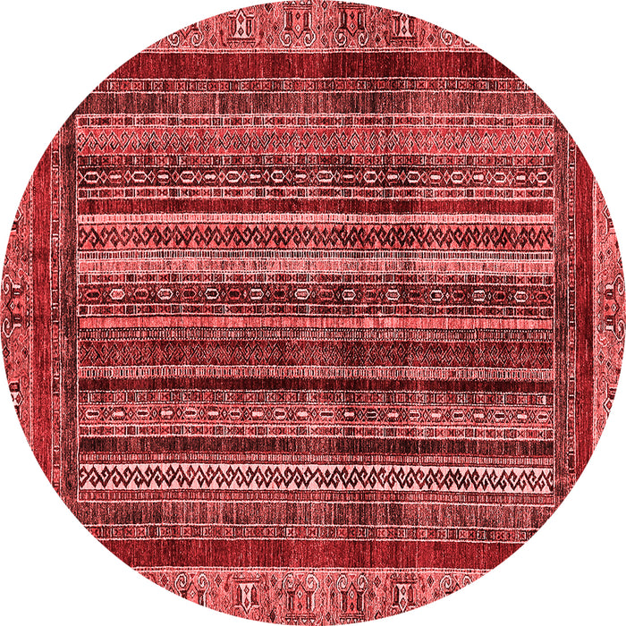 Machine Washable Abstract Red Modern Rug, wshabs662red