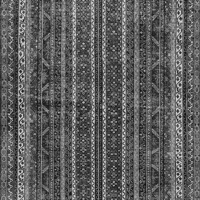 Machine Washable Abstract Gray Modern Rug, wshabs663gry