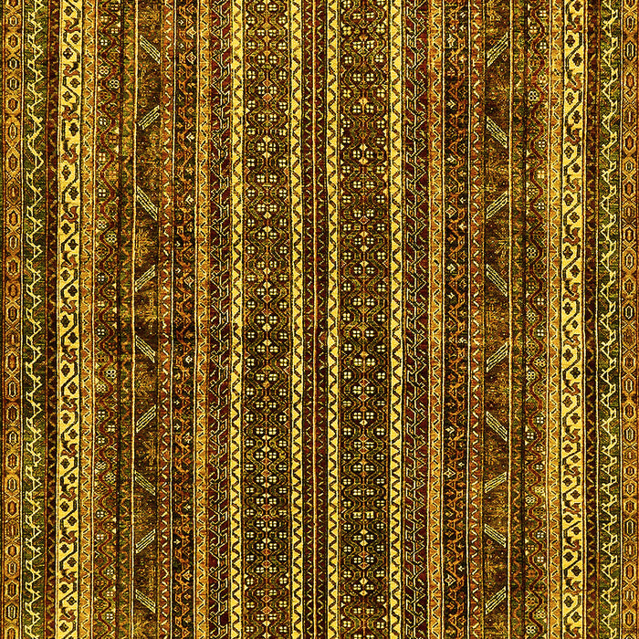 Abstract Yellow Modern Rug, abs663yw