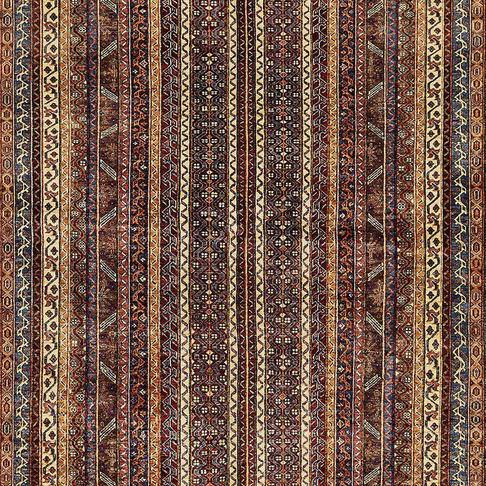 Abstract Red Modern Rug, abs663