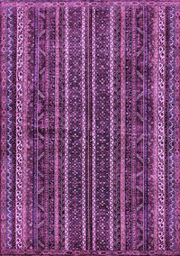 Abstract Purple Modern Rug, abs663pur