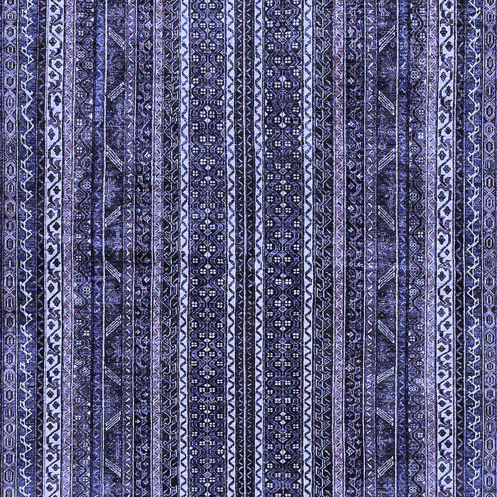 Machine Washable Abstract Blue Modern Rug, wshabs663blu