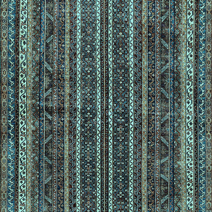 Abstract Light Blue Modern Rug, abs663lblu