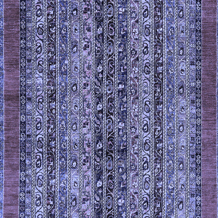 Abstract Blue Modern Rug, abs664blu