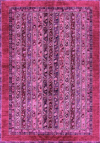 Abstract Pink Modern Rug, abs664pnk