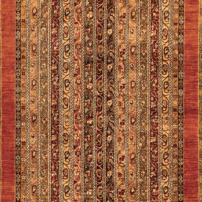 Abstract Orange Modern Rug, abs664org