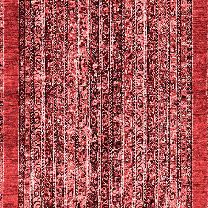 Abstract Red Modern Area Rugs
