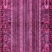 Square Abstract Pink Modern Rug, abs665pnk