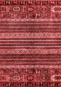 Abstract Red Modern Rug, abs665red