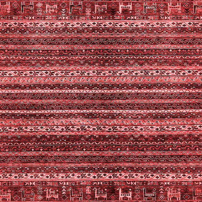 Abstract Red Modern Area Rugs