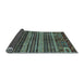 Sideview of Abstract Light Blue Modern Rug, abs665lblu