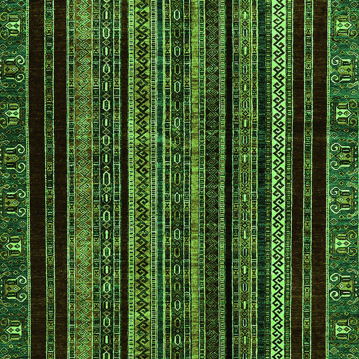 Abstract Green Modern Rug, abs666grn