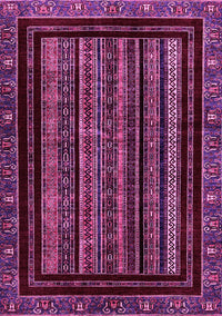 Abstract Pink Modern Rug, abs666pnk