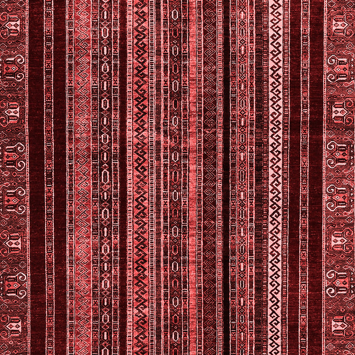 Abstract Red Modern Area Rugs