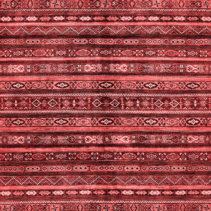 Abstract Red Modern Area Rugs
