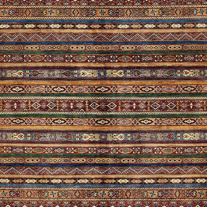 Abstract Red Modern Rug, abs667