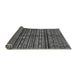 Sideview of Abstract Gray Modern Rug, abs667gry