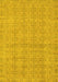 Abstract Yellow Modern Rug, abs668yw