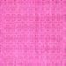 Square Abstract Pink Modern Rug, abs668pnk