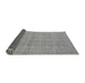 Sideview of Abstract Gray Modern Rug, abs668gry