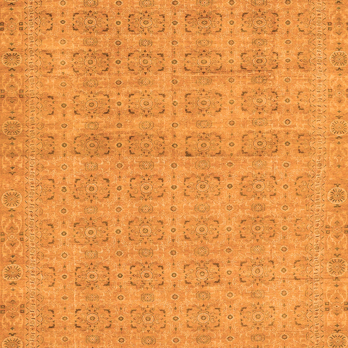 Abstract Orange Modern Rug, abs668org