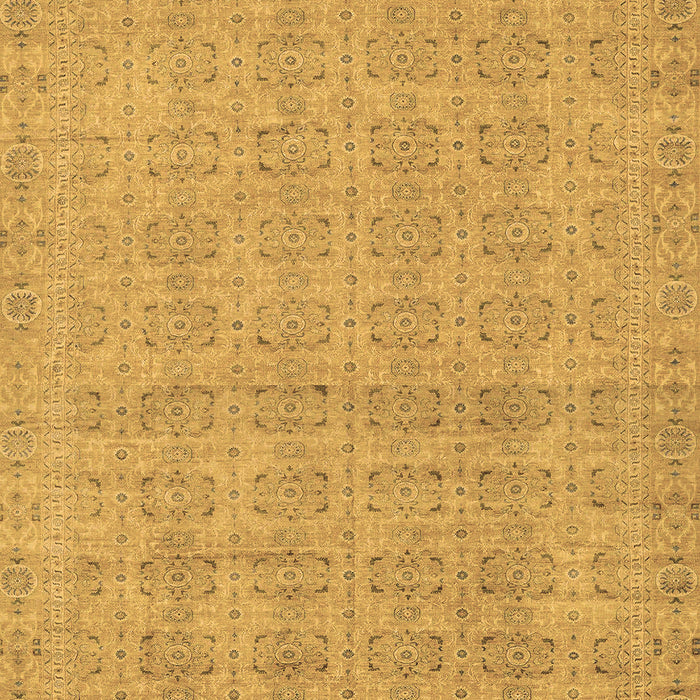 Abstract Brown Modern Rug, abs668brn