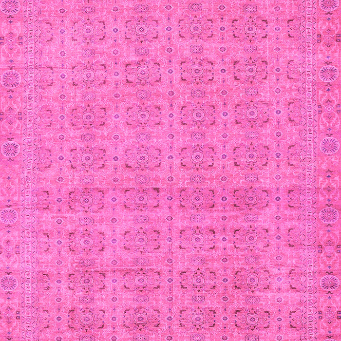 Machine Washable Abstract Pink Modern Rug, wshabs668pnk