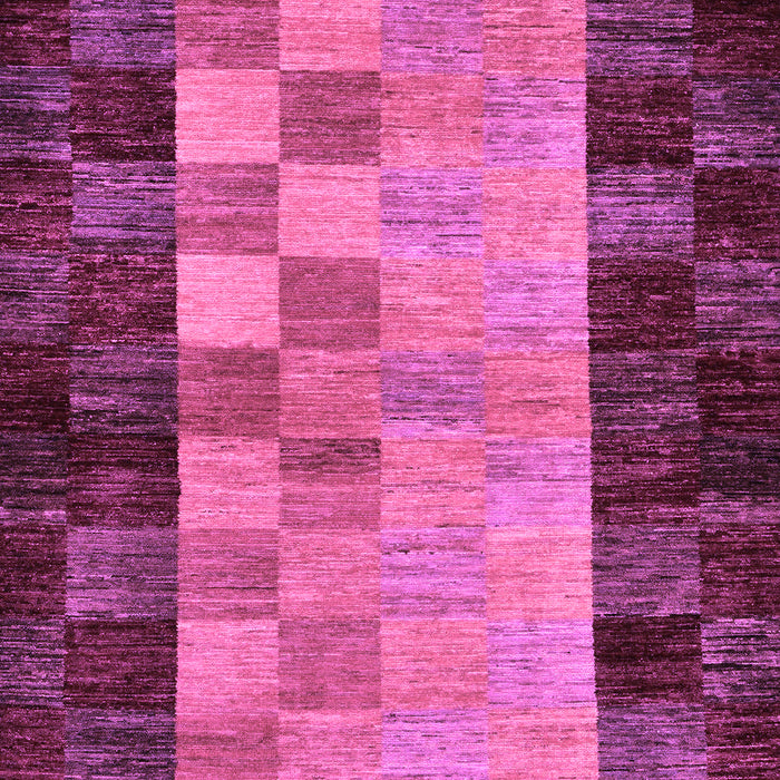 Machine Washable Abstract Purple Modern Area Rugs, wshabs66pur