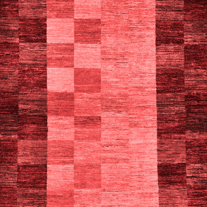 Machine Washable Abstract Red Modern Rug, wshabs66red