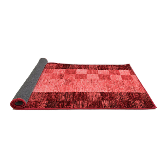 Abstract Red Modern Area Rugs