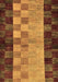 Abstract Brown Modern Rug, abs66brn