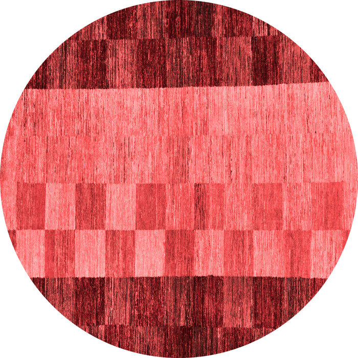 Machine Washable Abstract Red Modern Rug, wshabs66red