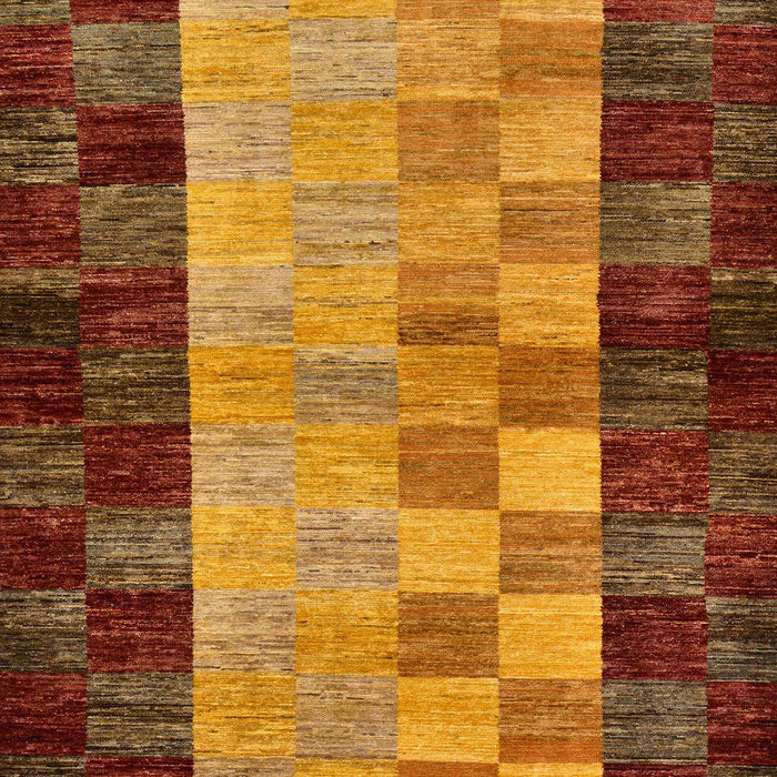 Abstract Red Modern Rug, abs66