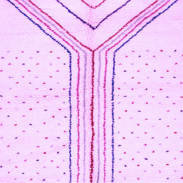 Solid Purple Modern Rug, abs670pur