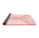 Solid Red Modern Area Rugs