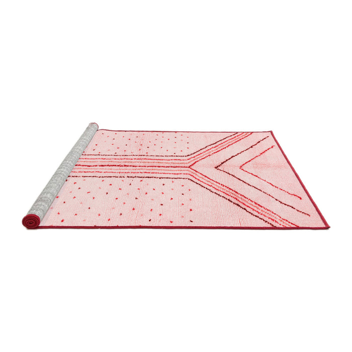 Modern Red Washable Rugs