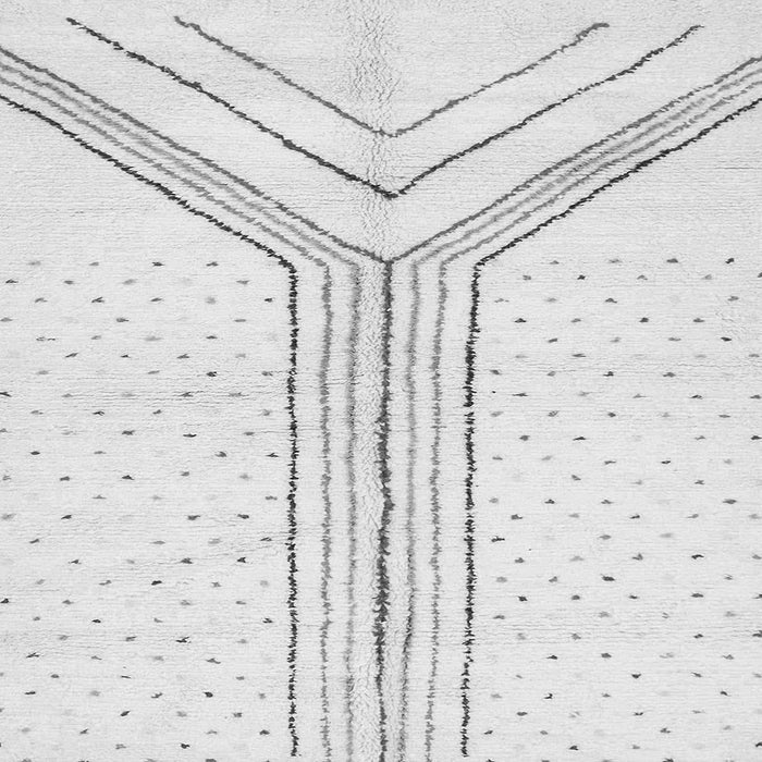 Square Solid Gray Modern Rug, abs670gry