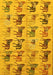 Machine Washable Abstract Yellow Modern Rug, wshabs672yw