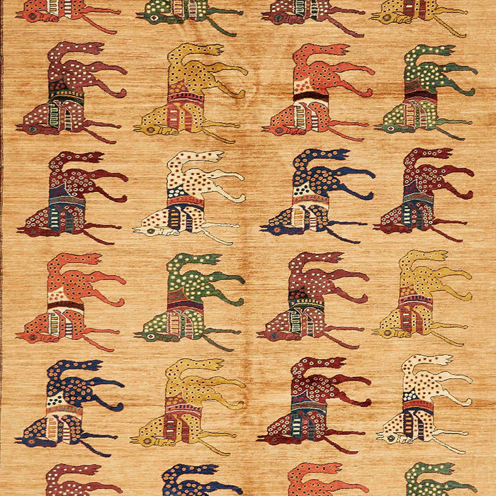 Abstract Sedona Brown Modern Rug, abs672