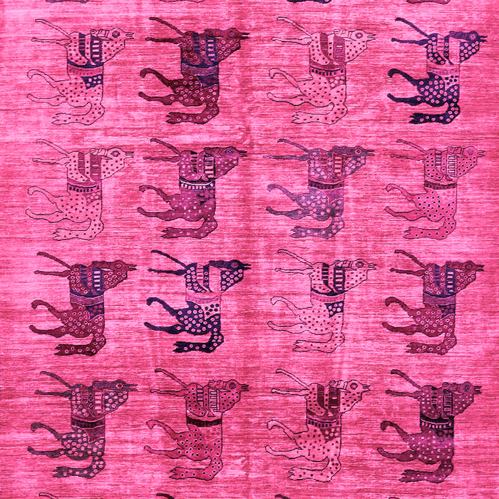 Animal Pink Traditional Rug, abs673pnk