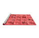 Traditional Red Washable Rugs